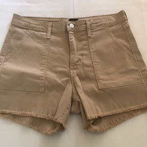 NWOT Justblack khaki shorts
